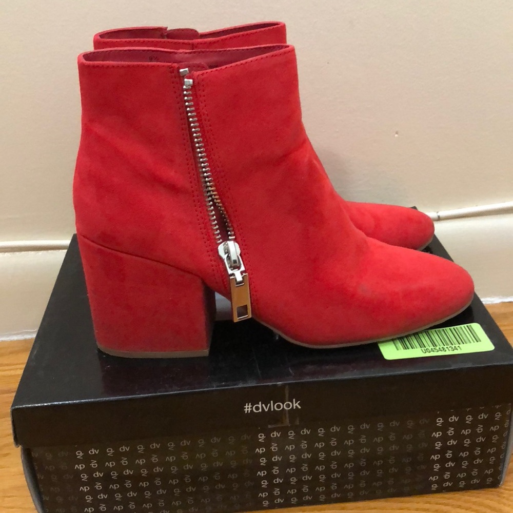 Red boots